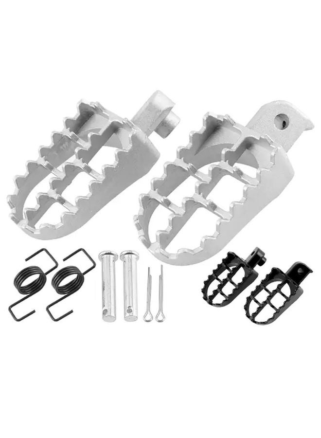 Black Aluminum Front Foot Peg Pedal For Yamaha PW50 PW80 Off Road Motorcycle - Image 5